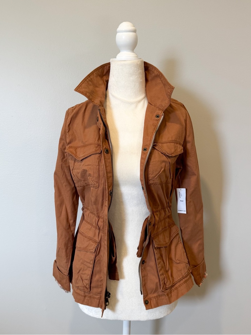 Old Navy Utility Jacket - Rust XSP